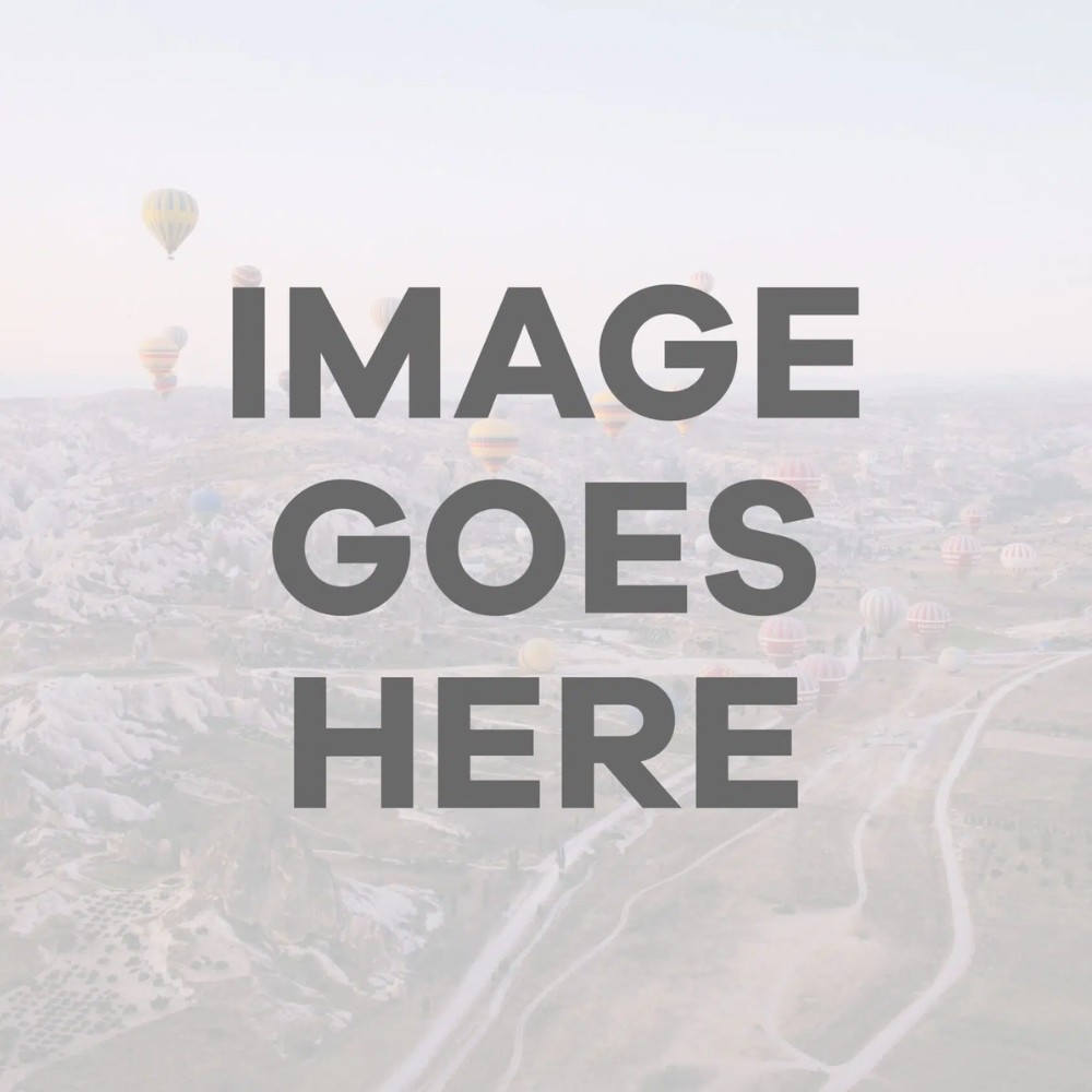 Aerial view of hot air balloon floating above Escondido landscape with roads and terrain below.